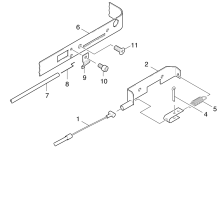 KÄRCHER Professional Ersatzteile Kehrmaschinen KMR 1200 B  Choke Anbau 1.891-104.0