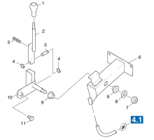 KÄRCHER Professional Ersatzteile Kehrmaschinen KMR 1200 D  Motor Steuerung 1.891-114.0