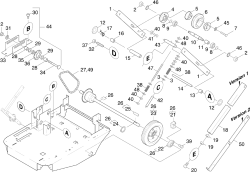 KÄRCHER Professional Ersatzteile Kehrmaschinen KSM 950 BAT 0 Fahrantrieb