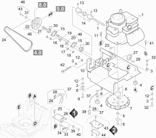 KÄRCHER Professional Ersatzteile Kehrmaschinen KSM 750 B 0 Motor