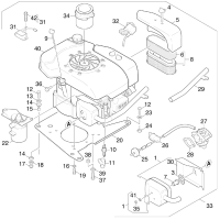 KÄRCHER Professional Ersatzteile Kehrmaschinen KMR TRAC  Motor 1.039-144.0
