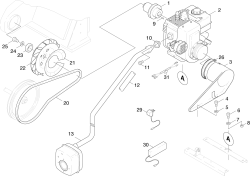 KÄRCHER Professional Ersatzteile Kehrmaschinen KMR 1050 B -2 SB  Motor 1.047-504.0