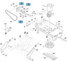 KÄRCHER Professional Ersatzteile Kehrmaschinen KM 100/40 W 0 Motor