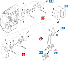 KÄRCHER Professional Ersatzteile Kehrmaschinen KMR 1550 D-KAT-1SB  Antrieb Hydraulik 1.948-314.0