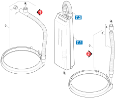 KÄRCHER Professional Ersatzteile Bodenreiniger BD-44 180 1.291-101.0 Absaugring