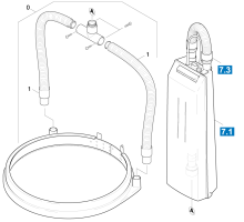KÄRCHER Professional Ersatzteile Bodenreiniger BD 53 1100 EU 1.291-120.0 Absaugring