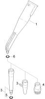 KÄRCHER Professional Ersatzteile Dampfer DE 4002 TORNADO 1.092-802.0 Punktstrahlduese