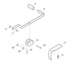 KÄRCHER Professional Ersatzteile Kehrmaschinen PS 400 0 Fusshebel