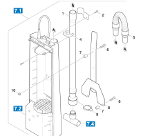 KÄRCHER Professional Ersatzteile Bodenreiniger BD 53 1100 EU 1.291-120.0 Halterung