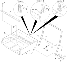 KÄRCHER Professional Ersatzteile Kehrmaschinen KMR 1050 B-LUFTBER.  Kehrbehaelter 1.047-154.0