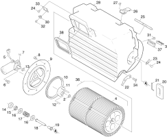 KÄRCHER Professional Ersatzteile Kehrmaschinen KMR 1250 D KAT  Filterkasten 1.091-134.0
