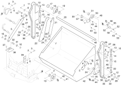 KÄRCHER Professional Ersatzteile Kehrmaschinen KMR 1550 D-KAT-1SB  Kehrbehaelter 1.948-314.0
