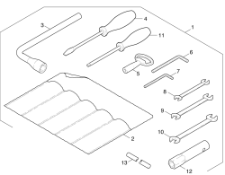KÄRCHER Professional Ersatzteile Kehrmaschinen KMR 1550 B  Zubehoer 1.948-204.0