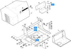 KÄRCHER Professional Ersatzteile Hochdruckreiniger Kaltwasser HD 916 ST-H  EU-II 1.042-206.0 Einzelteile