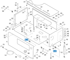 KÄRCHER Professional Ersatzteile Hochdruckreiniger Heisswasser HDS 9/16 ST-GAS EU 1.251-101.0 Einzelteile