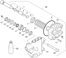 KÄRCHER Professional Ersatzteile Hochdruckreiniger Kaltwasser HD 616 ST-H   EU-I 1.211-205.0 Kolben