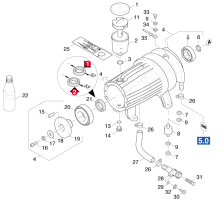 KÄRCHER Professional Ersatzteile Hochdruckreiniger Heisswasser HDS 9/16 ST-GAS EU 1.251-101.0 Motor
