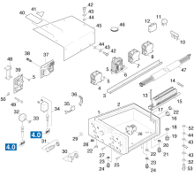 KÄRCHER Professional Ersatzteile Hochdruckreiniger Heisswasser HDS 9/16 ST-GAS EU 1.251-101.0 Geraeteschrank
