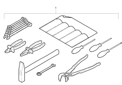 KÄRCHER Professional Ersatzteile Bodenreiniger BD 530 TORNADO 1.127-684.0 Saugbalken