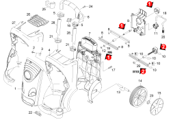KÄRCHER Professional Ersatzteile Hochdruckreiniger Kaltwasser HD 6/15 C       EU 1.150-601.0 Gehaeuse