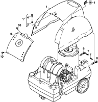 KÄRCHER Professional Ersatzteile Hochdruckreiniger Heisswasser HDS 558 C ECO   EU 1.170-601.0 Gehaeuse