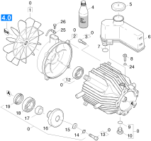 KÄRCHER Professional Ersatzteile Hochdruckreiniger Heisswasser HDS 558 C ECO   EU 1.170-601.0 Motor