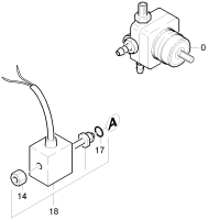 KÄRCHER Professional Ersatzteile Hochdruckreiniger Heisswasser HDS 558 C ECO   EU 1.170-601.0 Brennstoffpumpe
