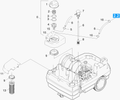 KÄRCHER Professional Ersatzteile Hochdruckreiniger Heisswasser HDS 698 CSX ECO EU 1.173-622.0 Chemie