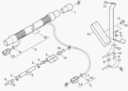 KÄRCHER Professional Ersatzteile Bodenreiniger ABS Spruehsaugen Saugschlauch 2.640-186.0