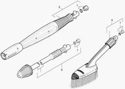 KÄRCHER Ersatzteile Hochdruckreiniger K 5.96 Plus M *EU 1.630-500.0-B Strahlrohr