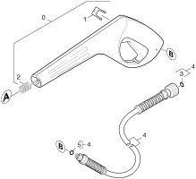 KÄRCHER Ersatzteile Hochdruckreiniger K 4.96M-PLUS *EU 1.636-400.0-B Handspritzpistole