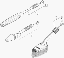 KÄRCHER Ersatzteile Hochdruckreiniger K 4.96M-PLUS *EU 1.636-400.0-B Strahlrohr