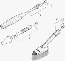 KÄRCHER Ersatzteile Hochdruckreiniger K 3.96M-Plus *EU 1.636-100.0-B Strahlrohr