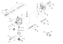 KÄRCHER Ersatzteile Hochdruckreiniger K 5.86 MD T200 HC 60 *EU 1.630-305.0-A Steuergehaeuse