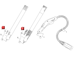 KÄRCHER Ersatzteile Dampfreiniger SI 2125 1.518-250.0 Dampfschlauch