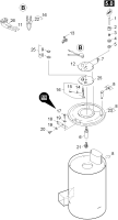 KÄRCHER Professional Ersatzteile Hochdruckreiniger Heisswasser HDS 550C ECO 1.272-604.0 Brennerdeckel