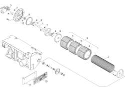 KÄRCHER Professional Ersatzteile Kehrmaschinen KM 120/150 R G  ABS Filter 1.511-106.0