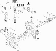 KÄRCHER Professional Ersatzteile Hochdruckreiniger Heisswasser HDS 501 C       EU 1.272-101.0 Kolben
