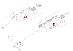 KÄRCHER Professional Ersatzteile Hochdruckreiniger Heisswasser HDS 558 C ECO   EU 1.170-601.0 Strahlrohr