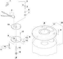 KÄRCHER Professional Ersatzteile Hochdruckreiniger Heisswasser HDS 4.5/22 -4M Ea 1.027-354.0 Brennerdeckel