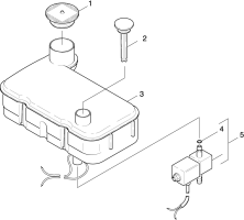 KÄRCHER Professional Ersatzteile Hochdruckreiniger Heisswasser HDS 4.0/20 -4M Ea 1.027-352.0 Reinigungsmittel Tank