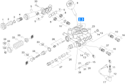 KÄRCHER Professional Ersatzteile Hochdruckreiniger Kaltwasser HD 3.8/22-4M Eb 1.524-202.0 Zylinderkopf