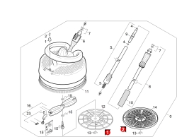 KÄRCHER Ersatzteile Hochdruckreiniger K 2.97M-PLUS *EU 1.421-200.0-B T-Racer T 300
