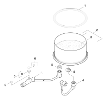 KÄRCHER Professional Ersatzteile Hochdruckreiniger Heisswasser HDS 995         EU 1.027-111.0 Brennerboden