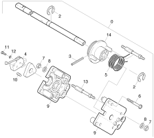 KÄRCHER Professional Ersatzteile Bodenreiniger BR 55/60 W ECO EU 1.384-161.0 Fahrregler