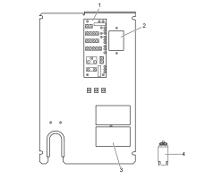 KÄRCHER Professional Ersatzteile Bodenreiniger BR 55/60 W BP Pack DOSE 1.384-122.0 Elektrik