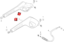 KÄRCHER Ersatzteile Hochdruckreiniger K 7.85M-PL-WB *EU 1.398-601.0-B Handspritzpistole