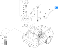 KÄRCHER Professional Ersatzteile Hochdruckreiniger Heisswasser HDS 558 C       EU 1.170-101.0 Chemie
