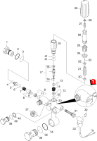 KÄRCHER Professional Ersatzteile Hochdruckreiniger Kaltwasser HD 22/15-4 CAGE EU-I 1.367-120.0 Ueberstroemer