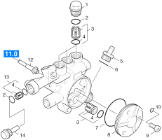 KÄRCHER Professional Ersatzteile Hochdruckreiniger Heisswasser HDS 895         EU 1.025-851.0 Ventile